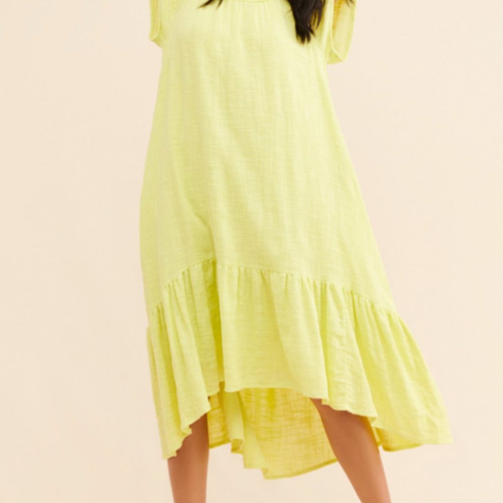 NWTs high-low maxi Anthropologie dress